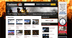 Desktop Screenshot of flashovertv.firerescue1.com