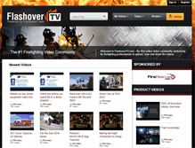 Tablet Screenshot of flashovertv.firerescue1.com